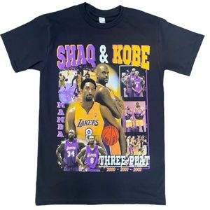 Shaq and Kobe Vintage Style T-shirt